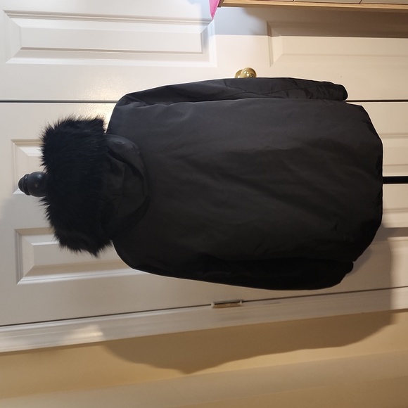 ZARA OUTERWEAR black ski coat size XL - Picture 2 of 5